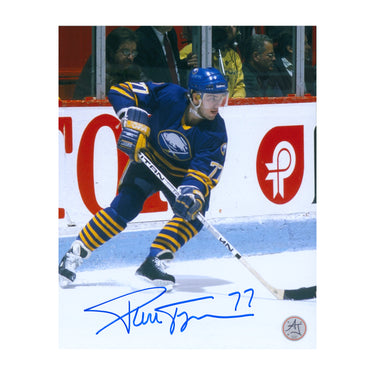 Pierre Turgeon Autographed Buffalo Sabres Legend 8x10 Photo