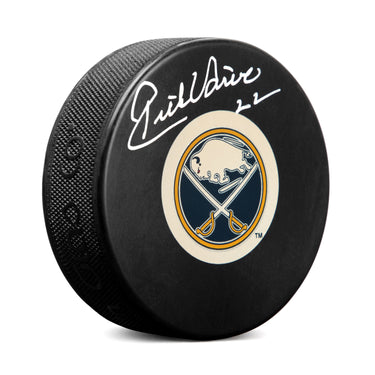 Rick Vaive Autographed Buffalo Sabres Hockey Puck