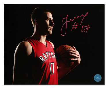 Jonas Valanciunas Autographed Toronto Raptors 8x10 Photo