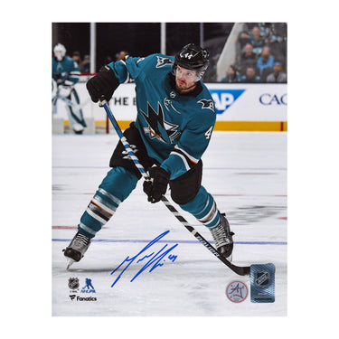 Marc-Edouard Vlasic Signed San Jose Sharks 8x10 Photo