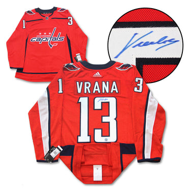 Jakub Vrana Autographed Washington Capitals adidas Jersey