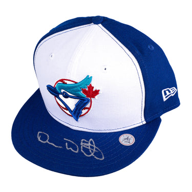 Devon White Autographed Toronto Blue Jays Retro New Era Baseball Cap