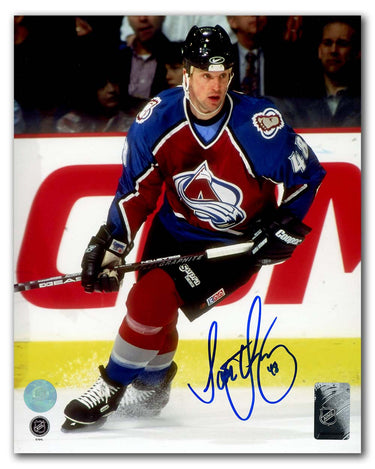 Scott Young Autographed Colorado Avalanche 8x10 Photo