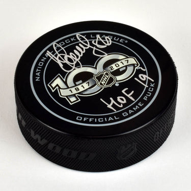 Sergei Zubov NHL Centennial Season Signed 100 Years Official Game Puck