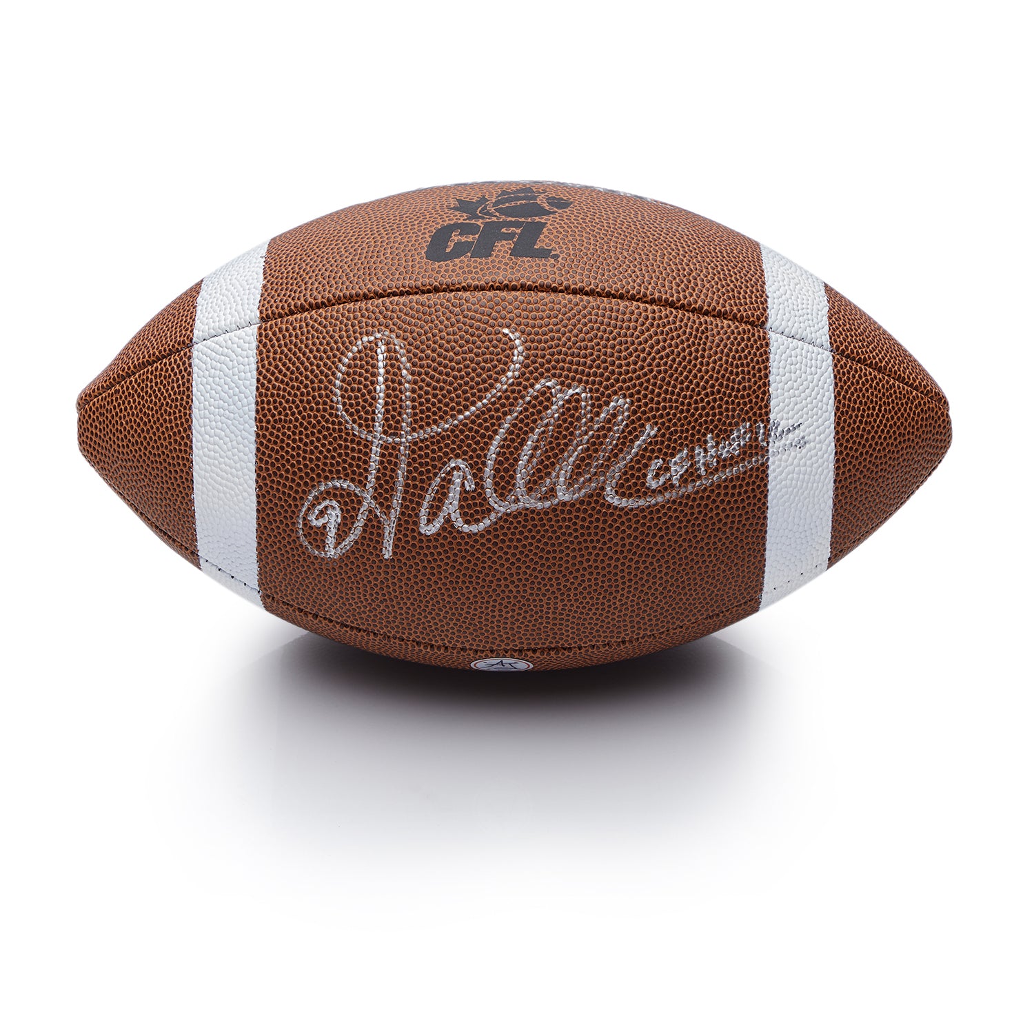 Damon Allen Autographed CFL Wilson Composite Football