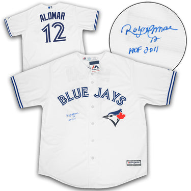 Roberto Alomar Toronto Blue Jays Signed & Inscribed Baseball Jersey