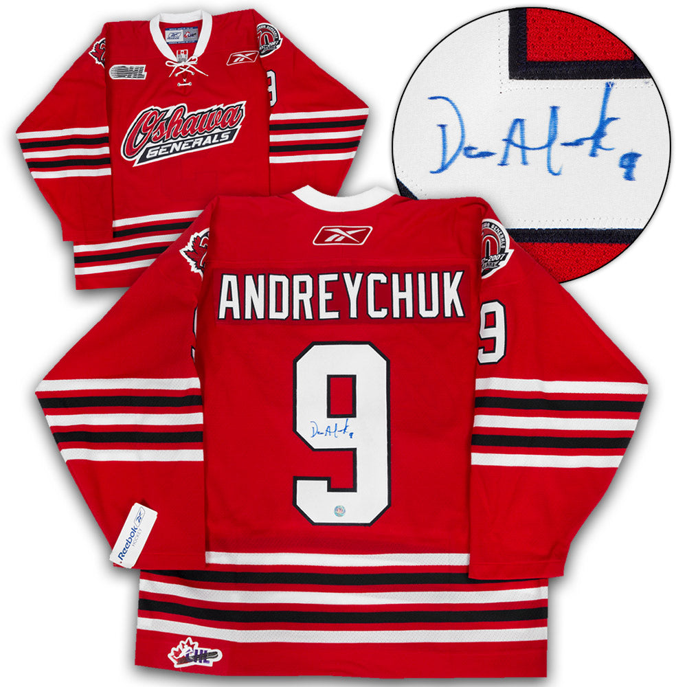 Dave Andreychuk Oshawa Generals Autographed CHL Hockey Jersey