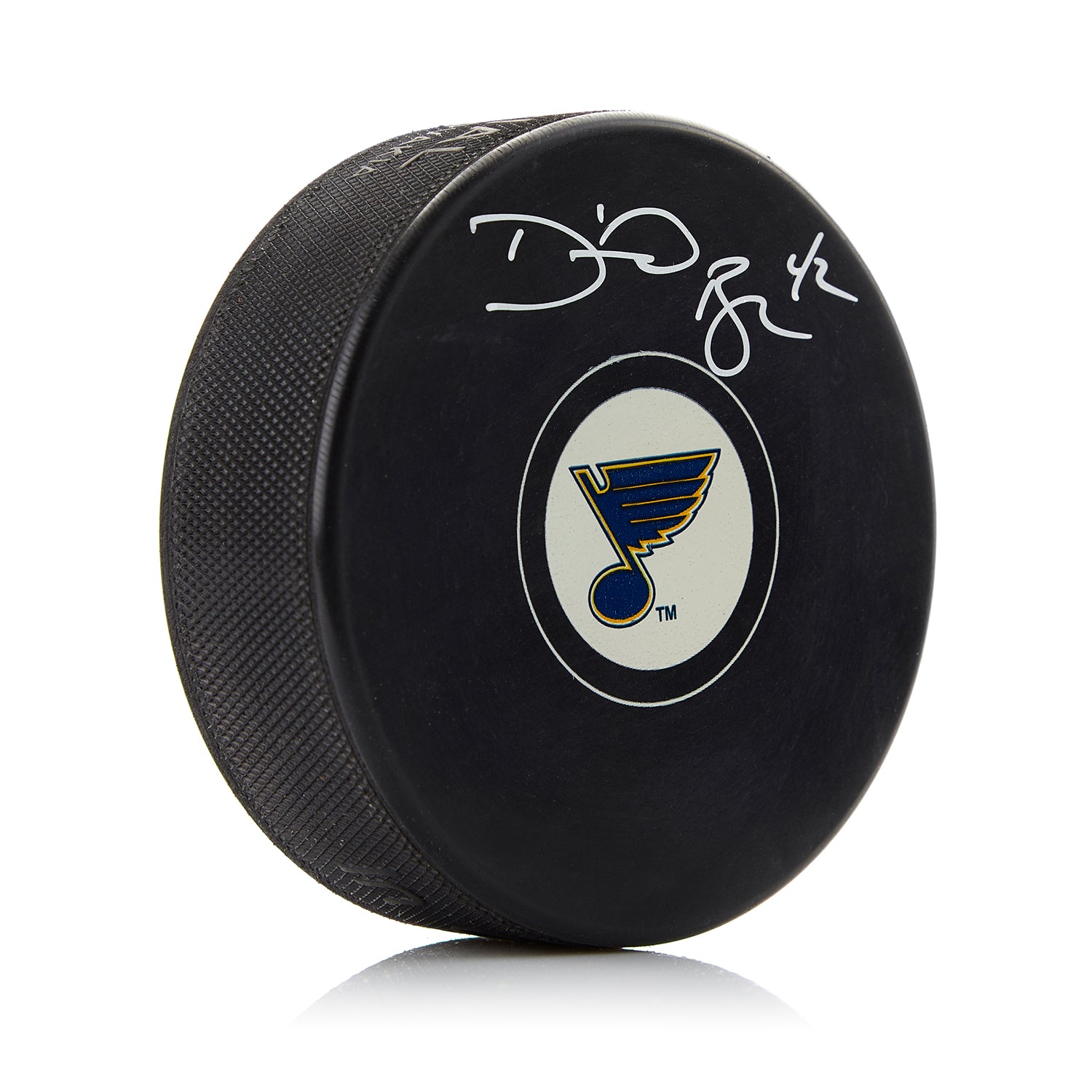 David Backes St Louis Blues Autographed Hockey Puck