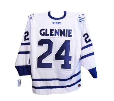 Brian Glennie Authentic Autographed Toronto Maple Leafs Away Jersey