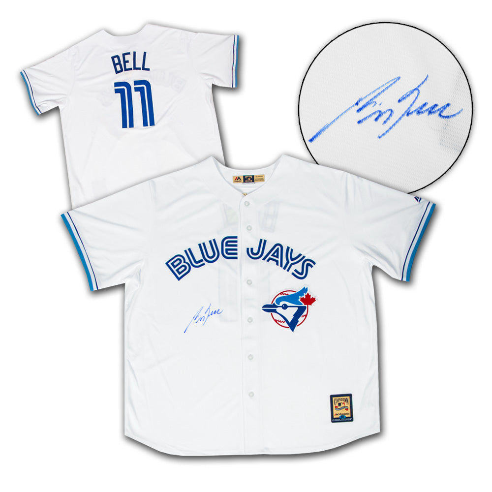 George Bell Toronto Blue Jays Signed Retro Baseball Jersey