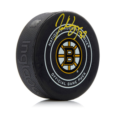 Patrice Bergeron Boston Bruins Autographed Official Game Puck