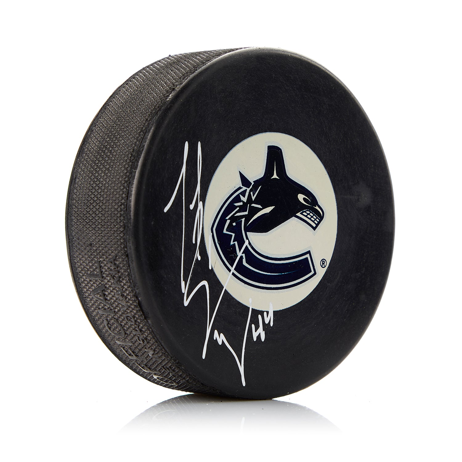 Todd Bertuzzi Vancouver Canucks Autographed Hockey Puck
