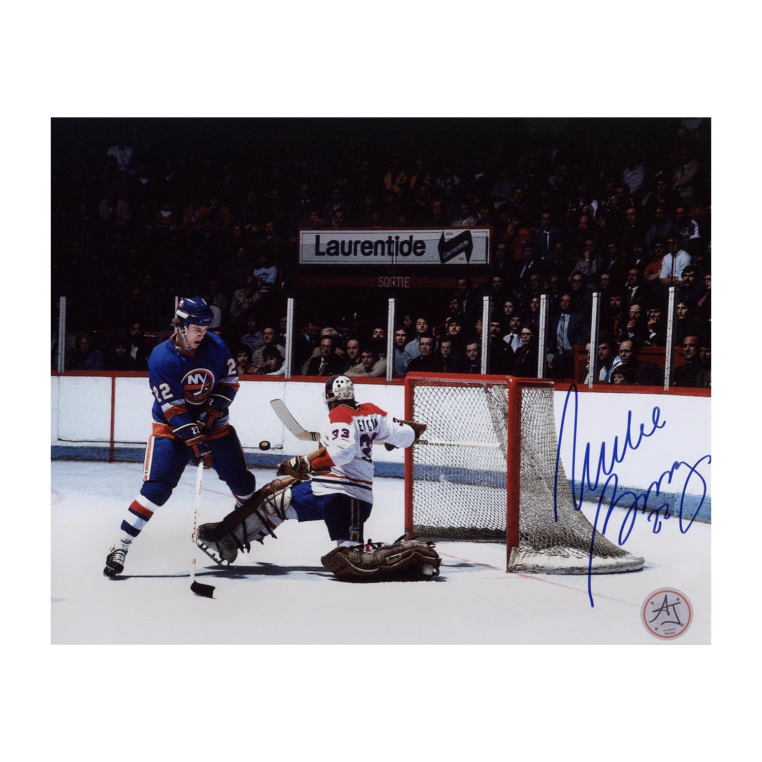 Mike Bossy Autographed New York Islanders 8x10 Photo