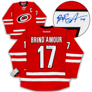 Rod Brind'Amour Carolina Hurricanes Autographed Reebok Jersey