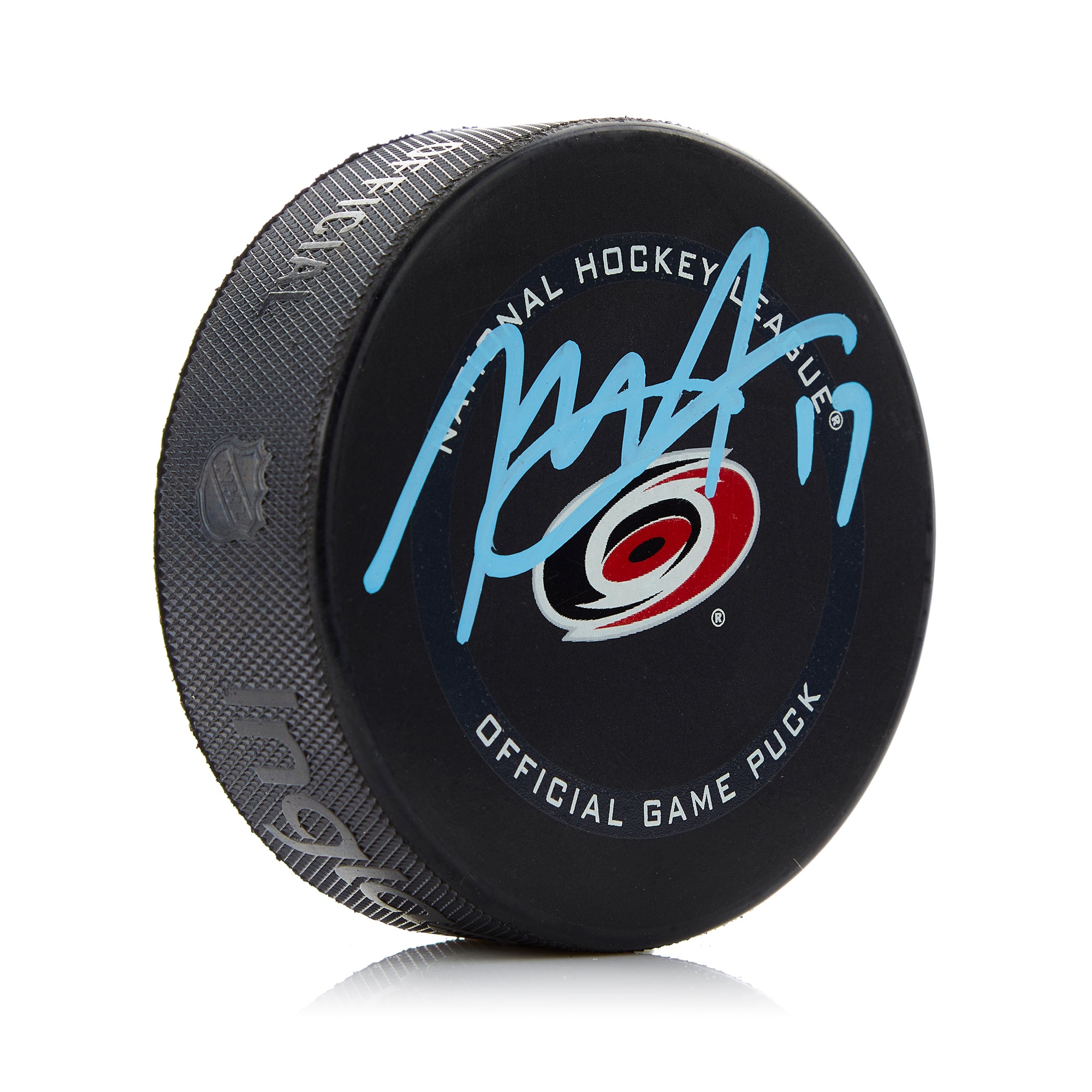 Rod Brind'Amour Carolina Hurricanes Signed Official Game Puck