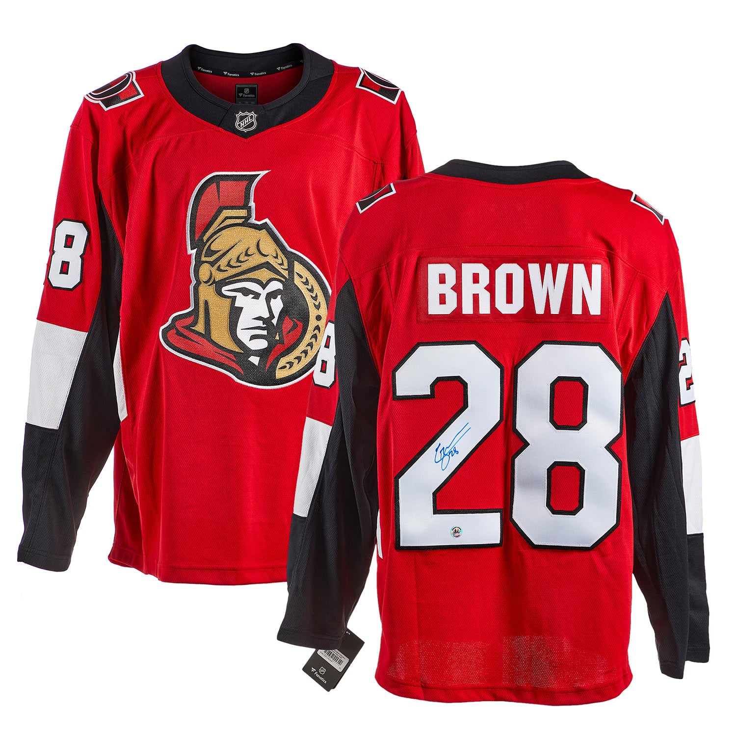 Connor Brown Ottawa Senators Autographed Fanatics Jersey