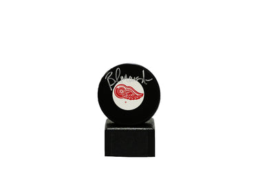 Brad Marsh Authentically Autographed Detroit Red Wings Puck