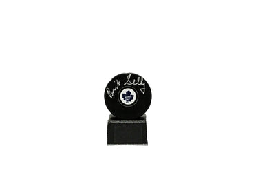 Brit Selby Authentically Autographed Toronto Maple Leafs Puck