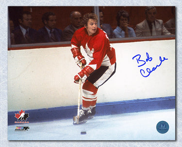 Bobby Clarke Team Canada Autographed 1972 Summit Series 8x10 Photo