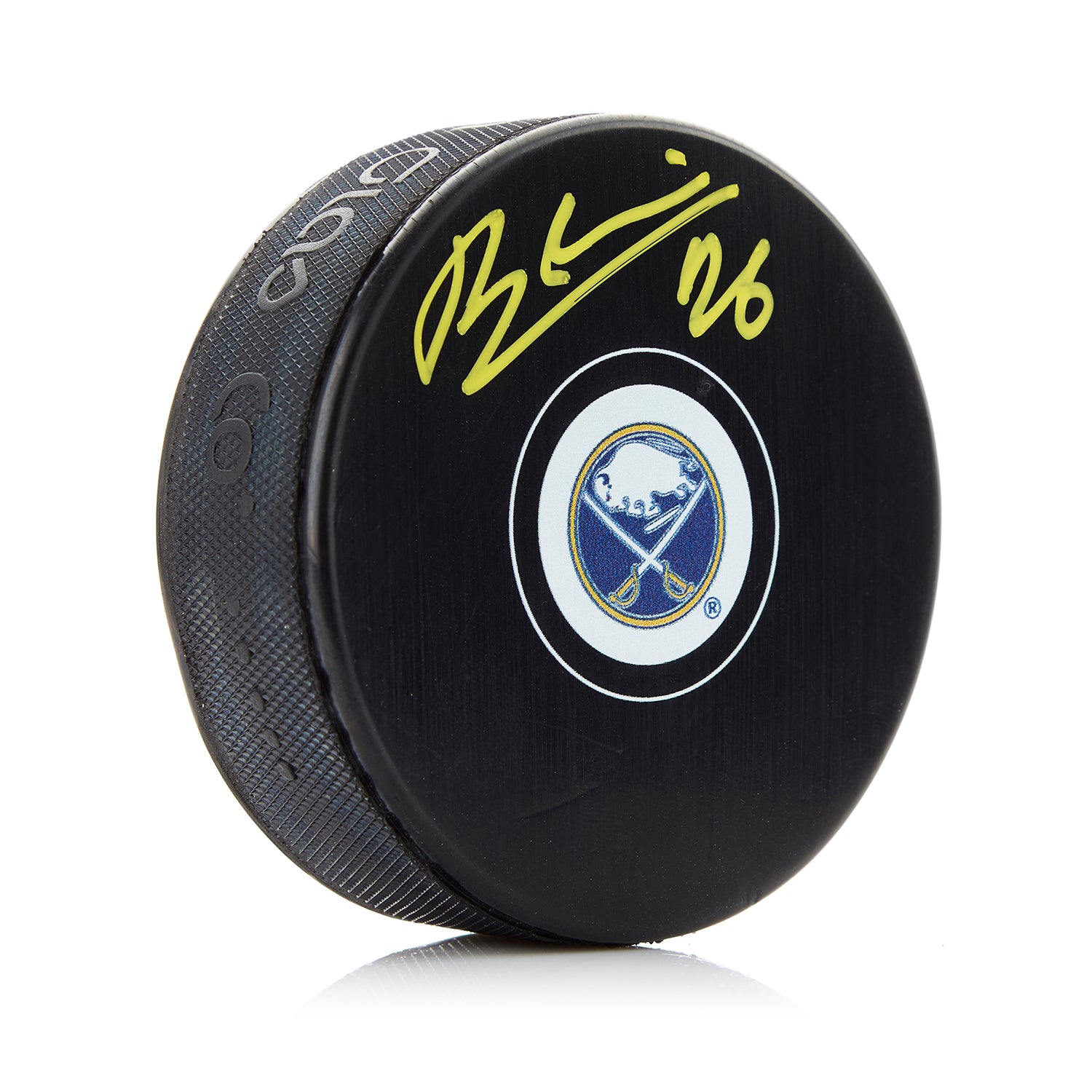 Rasmus Dahlin Autographed Buffalo Sabres Hockey Puck