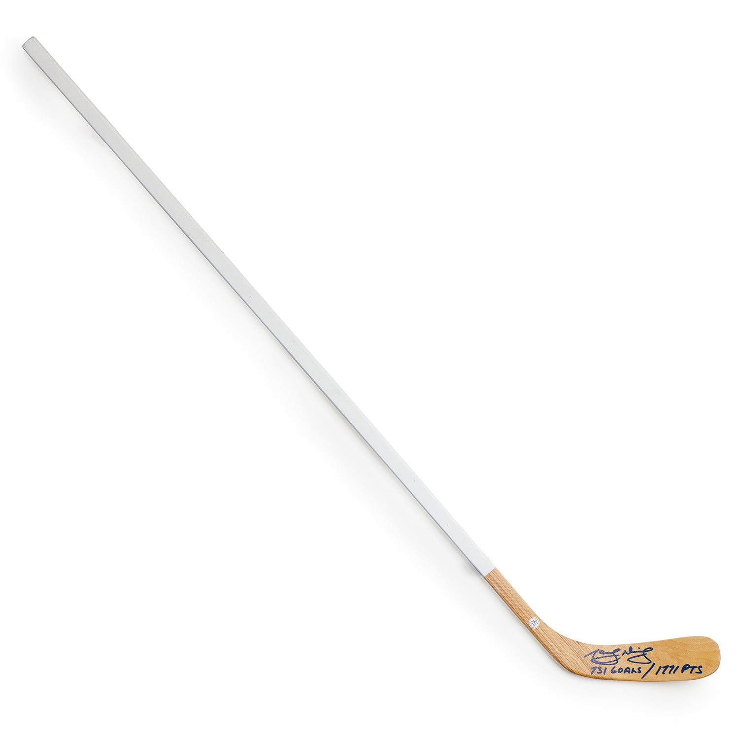 Marcel Dionne Autographed White Hockey Stick