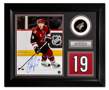 Shane Doan Arizona Coyotes Autographed 20x24 Number Frame