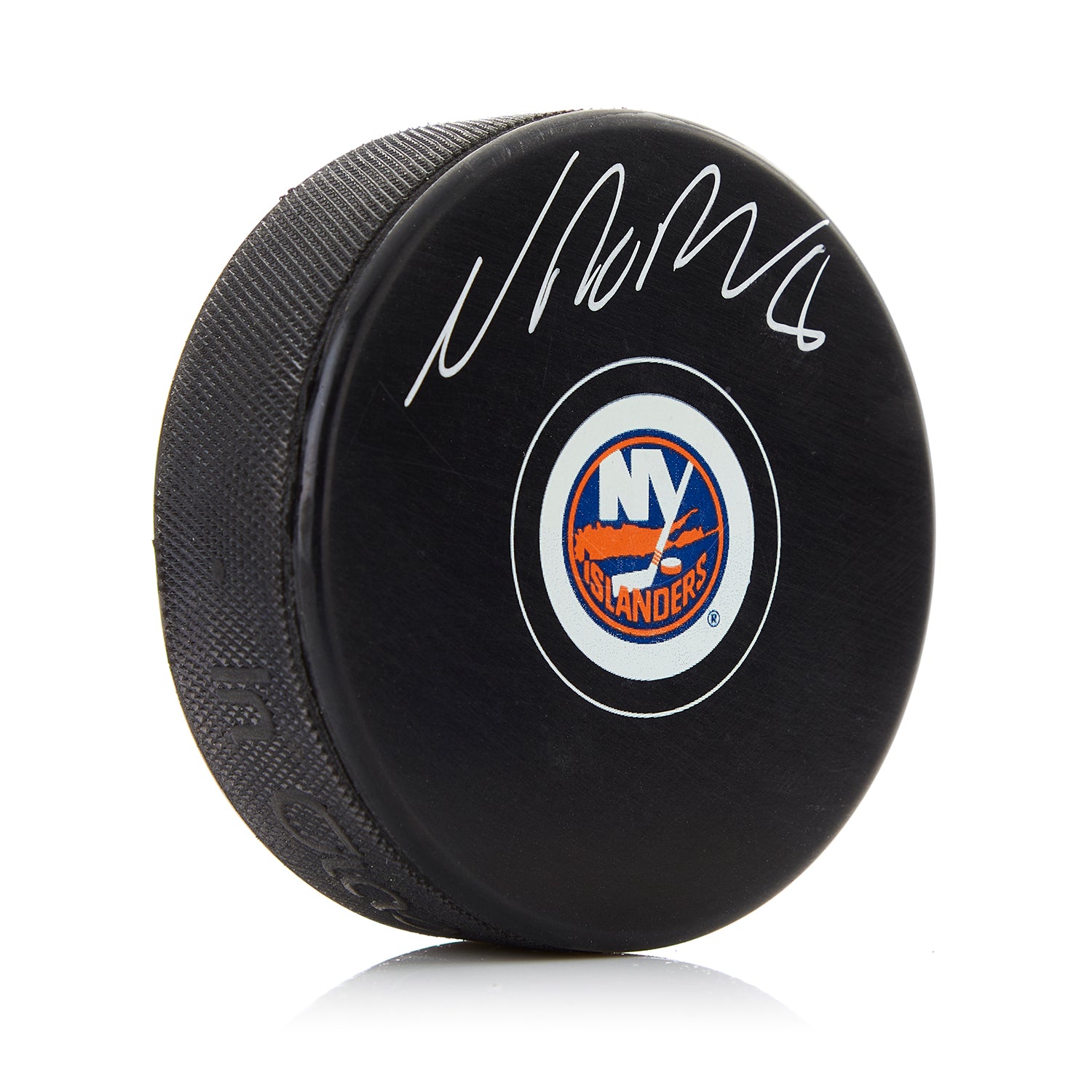 Noah Dobson Autographed New York Islanders Hockey Puck
