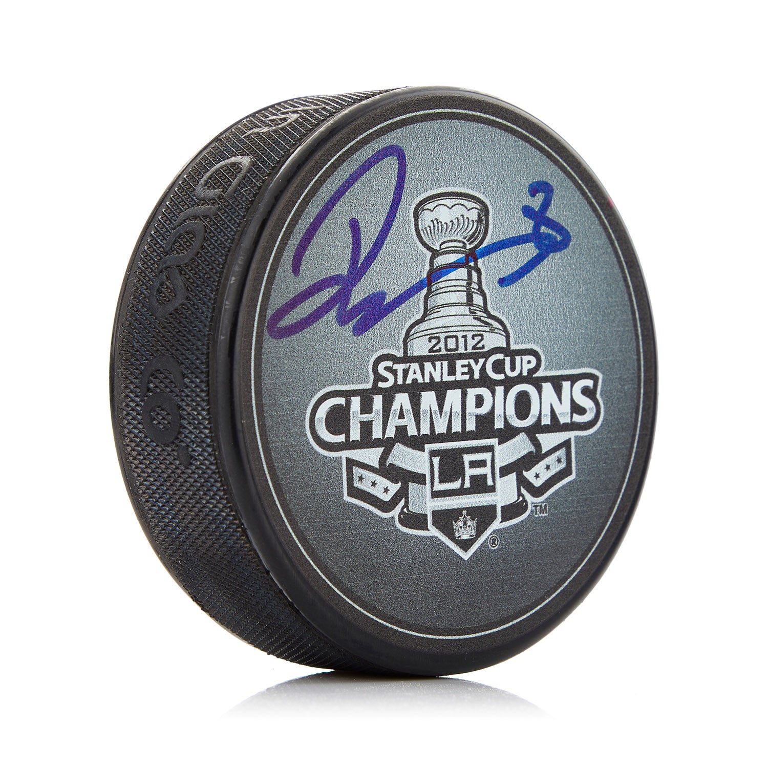 Drew Doughty Los Angeles Kings Autographed 2012 Stanley Cup Puck