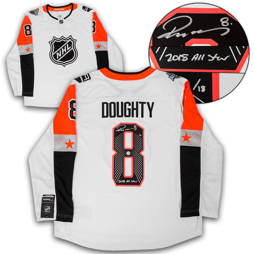 Drew Doughty Los Angeles Kings Autographed Yellow CCM Vintage Throwback  Jersey