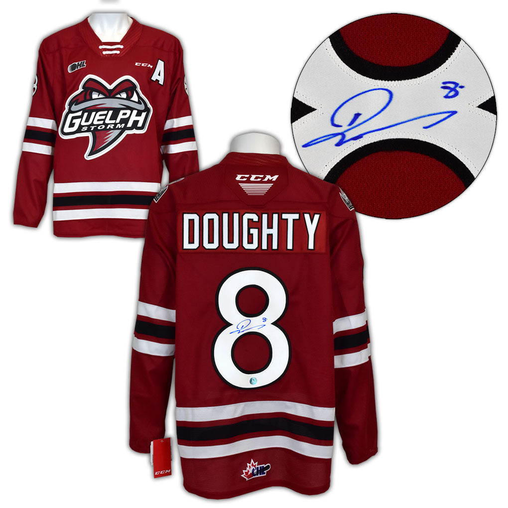 Drew Doughty Guelph Storm Autographed CHL Hockey Jersey
