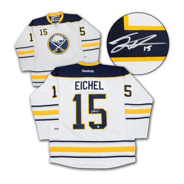 Jack Eichel Buffalo Sabres Signed White Rookie Reebok Jersey