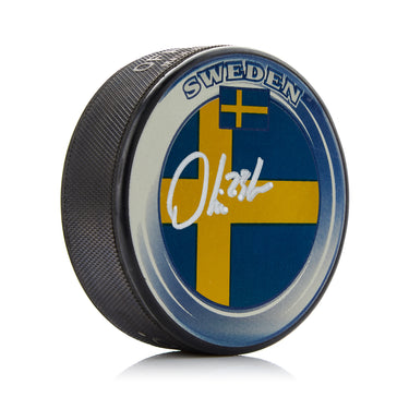 Oliver Ekman-Larsson Team Sweden Autographed Hockey Puck