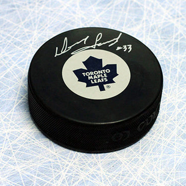 Doug Favell Toronto Maple Leafs Autographed Hockey Puck