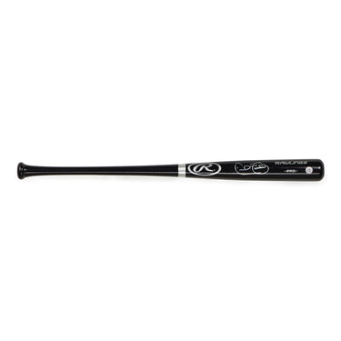 Cecil Fielder Signed Rawlings Black Big Stick Baseball Bat