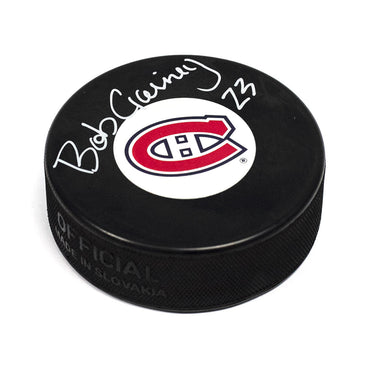 Bob Gainey Montreal Canadiens Autographed Hockey Puck