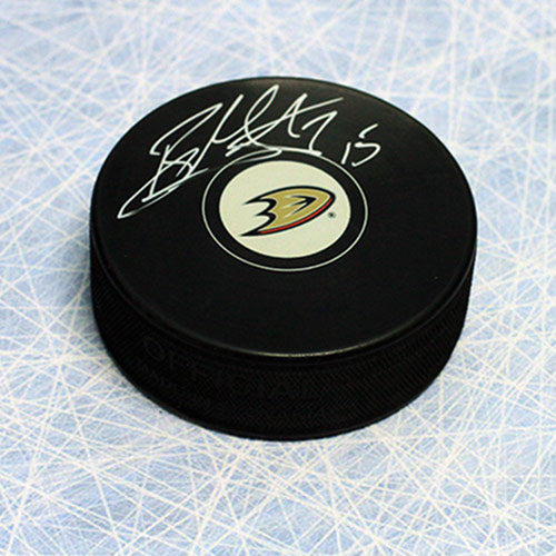 John Gibson Anaheim Ducks Autographed Signed Mighty Ducks Retro