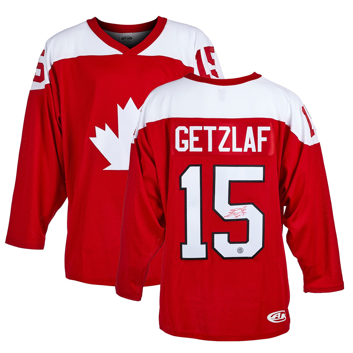 Ryan Getzlaf Autographed Canada Team Style Hockey Jersey