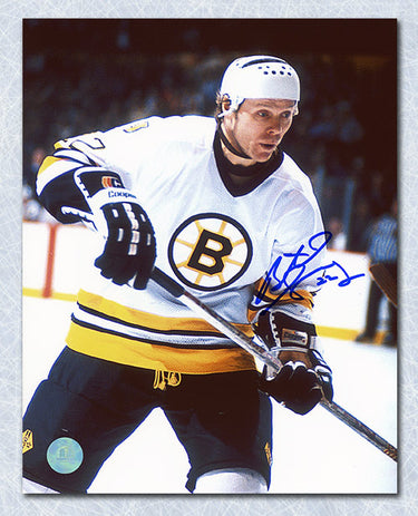 Butch Goring Boston Bruins Signed Close-Up 8x10 Photo