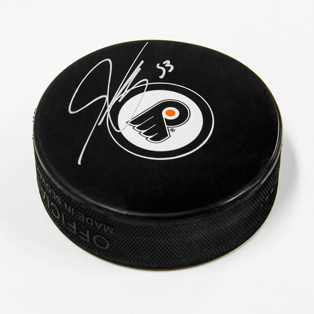 Shayne Gostisbehere Philadelphia Flyers Autographed Hockey Puck