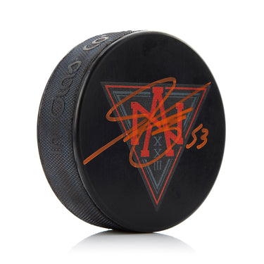 Shayne Gostisbehere Autographed Team North America World Cup Puck