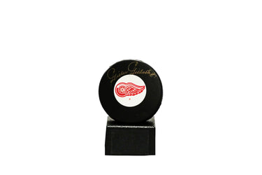 Gilles Gilbert Authentic Autographed Detroit Red Wings Puck