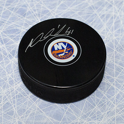 Jaroslav Halak New York Islanders AUtographed Hockey Puck