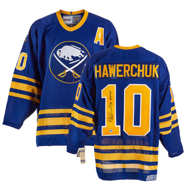 Dale Hawerchuk Buffalo Sabres Autographed CCM Vintage Jersey