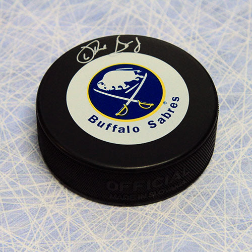 Phil Housley Buffalo Sabres Autographed Hockey Puck
