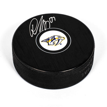 Roman Josi Nashville Predators Autographed Hockey Puck