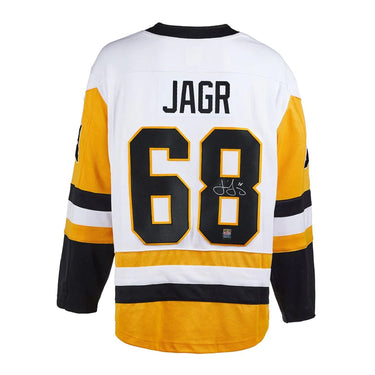 Jaromir Jagr Signed Pittsburgh Penguins Away Jersey