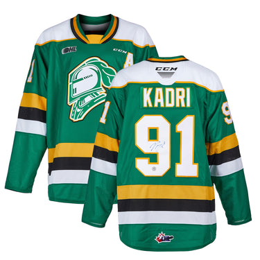 Nazem Kadri London Knights Autographed CHL CCM Jersey