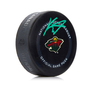 Kirill Kaprizov Signed Minnesota Wild Official Game Puck