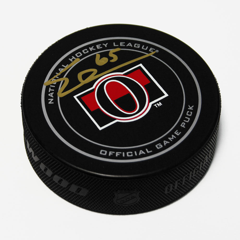 Erik Karlsson Ottawa Senators Signed Official Game Puck