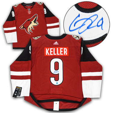 Clayton Keller Arizona Coyotes Autographed Alt Adidas Jersey